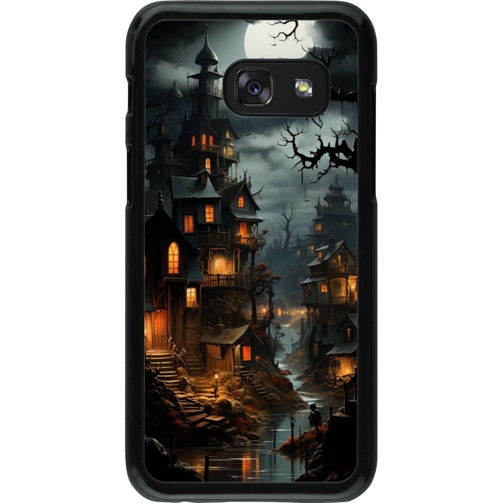 Coque Samsung Galaxy A3 (2017) - Halloween 2024 scary town