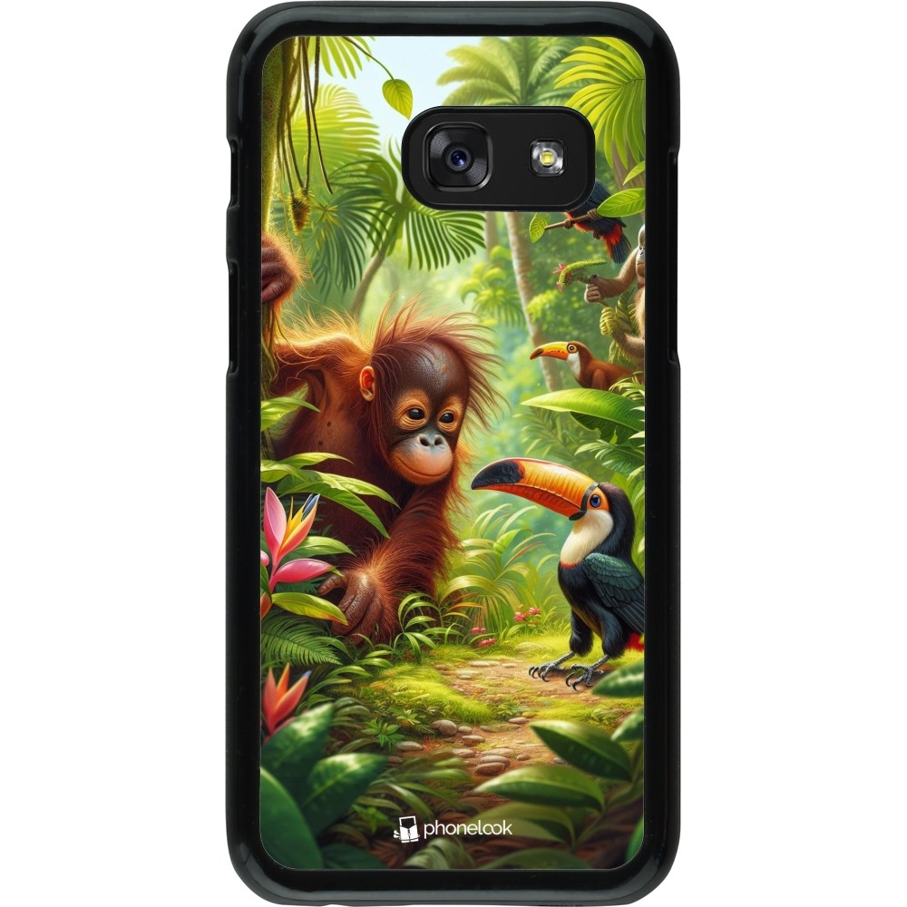 Coque Samsung Galaxy A3 (2017) - Jungle Tropicale Tayrona