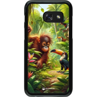 Coque Samsung Galaxy A3 (2017) - Jungle Tropicale Tayrona