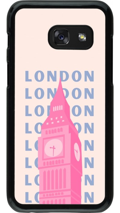 Coque Samsung Galaxy A3 (2017) - London Pink Print