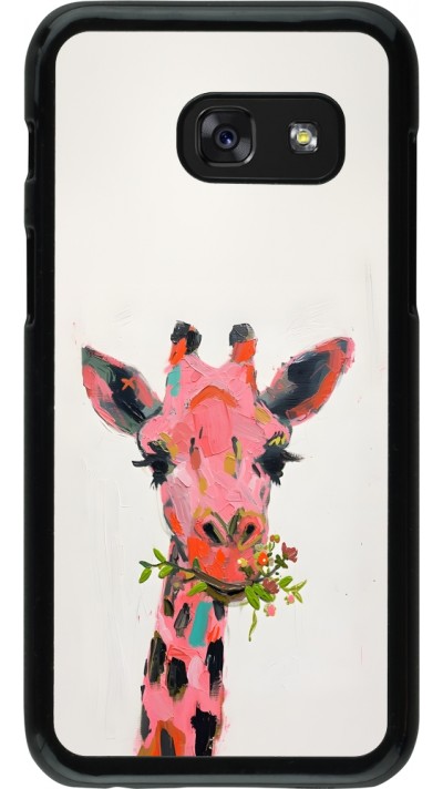 Coque Samsung Galaxy A3 (2017) - Pink Girafe Paint