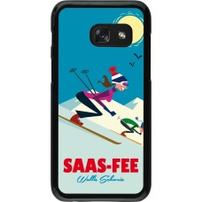 Samsung Galaxy A3 (2017) Case Hülle - Saas-Fee Ski Downhill