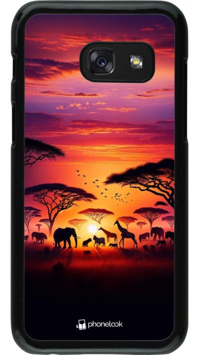 Coque Samsung Galaxy A3 (2017) - Safari sunset wildlife