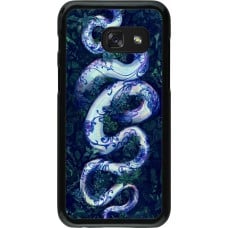 Coque Samsung Galaxy A3 (2017) - Serpent Blue Anaconda