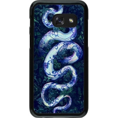 Coque Samsung Galaxy A3 (2017) - Serpent Blue Anaconda