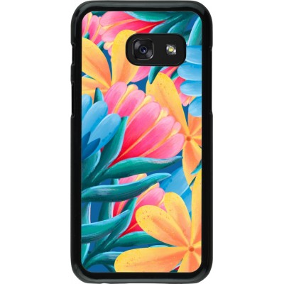 Coque Samsung Galaxy A3 (2017) - Spring 23 colorful flowers