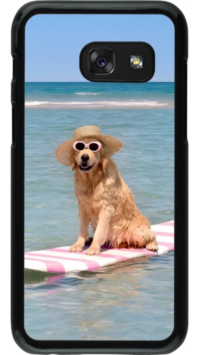 Coque Samsung Galaxy A3 (2017) - Summer Dog on Paddle