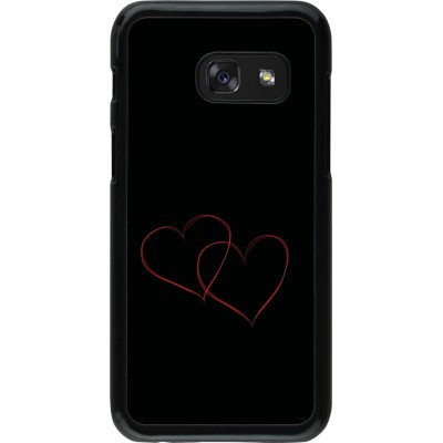 Coque Samsung Galaxy A3 (2017) - Valentine 2023 attached heart