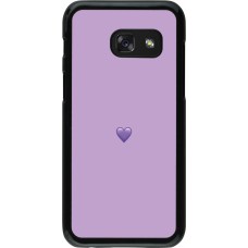 Coque Samsung Galaxy A3 (2017) - Valentine 2023 purpule single heart