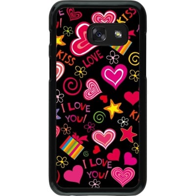 Coque Samsung Galaxy A3 (2017) - Valentine 2023 love symbols