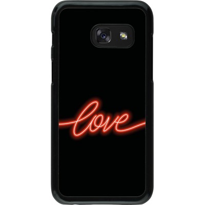 Coque Samsung Galaxy A3 (2017) - Valentine 2023 neon love