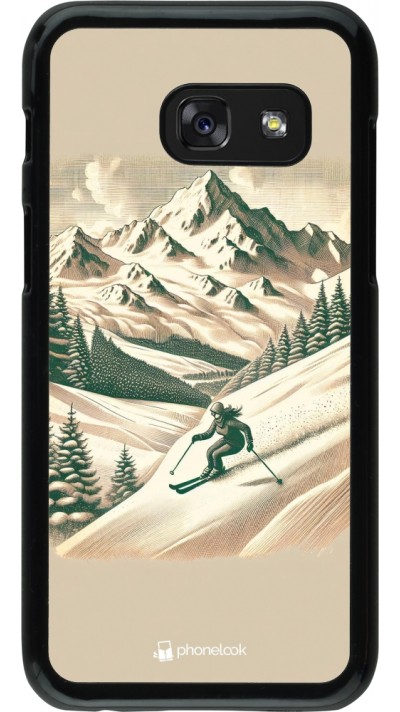 Coque Samsung Galaxy A3 (2017) - Vintage Ski Mountain