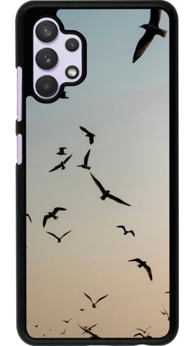 Coque Samsung Galaxy A32 - Autumn 22 flying birds shadow