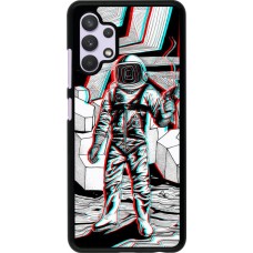 Hülle Samsung Galaxy A32 - Anaglyph Astronaut