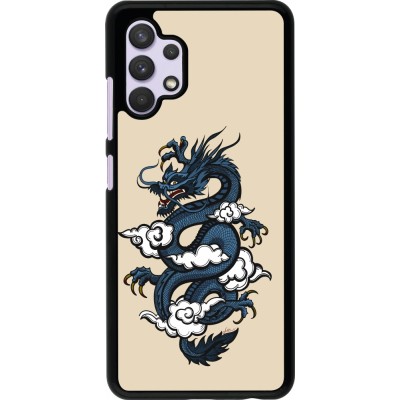 Coque Samsung Galaxy A32 - Blue Dragon Tattoo