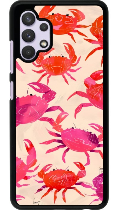 Coque Samsung Galaxy A32 - Crabs Paint