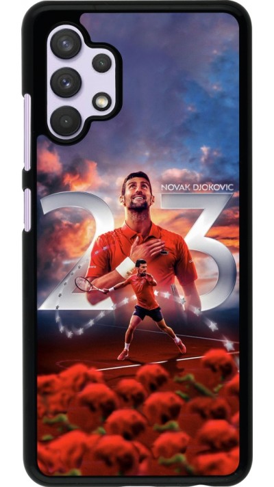 Coque Samsung Galaxy A32 - Djokovic 23 Grand Slam