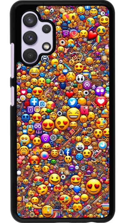 Coque Samsung Galaxy A32 - Emoji mixed