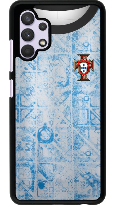 Coque Samsung Galaxy A32 - Maillot de football Portugal Extérieur personnalisable