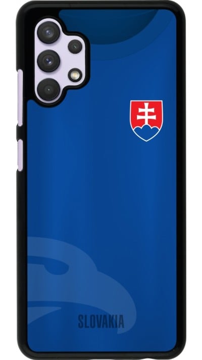 Coque Samsung Galaxy A32 - Maillot de football Slovaquie