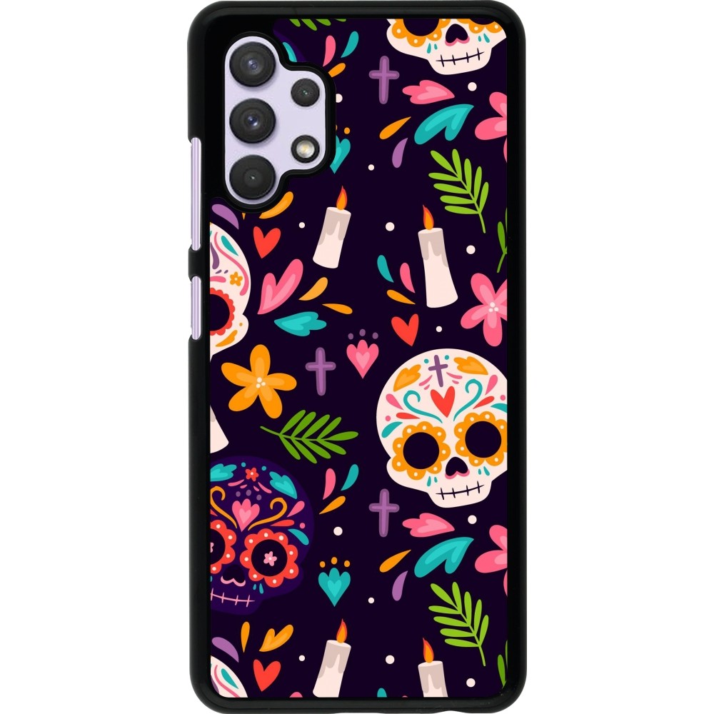 Coque Samsung Galaxy A32 - Halloween 2023 mexican style