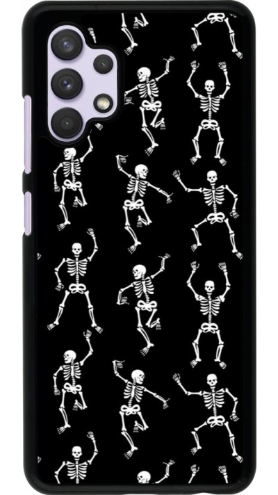 Coque Samsung Galaxy A32 - Halloween 2024 dancing skeleton