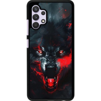 Coque Samsung Galaxy A32 - Halloween 2024 mad werewolf