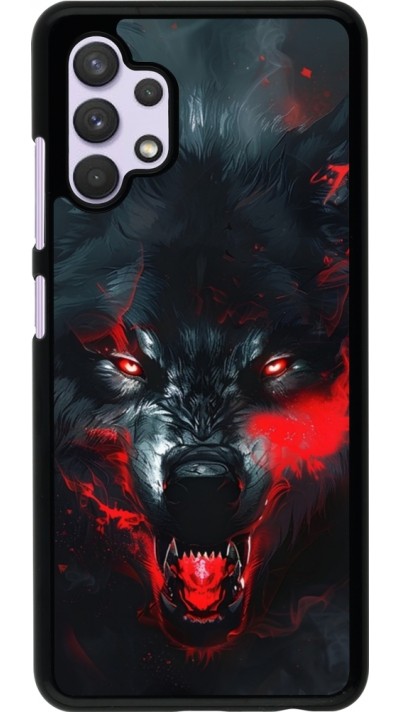 Coque Samsung Galaxy A32 - Halloween 2024 mad werewolf