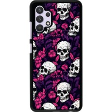 Coque Samsung Galaxy A32 - Halloween 2024 romantic skulls