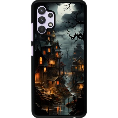 Coque Samsung Galaxy A32 - Halloween 2024 scary town