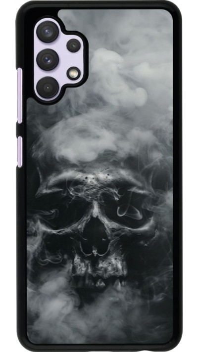 Coque Samsung Galaxy A32 - Halloween 2024 smoky skull