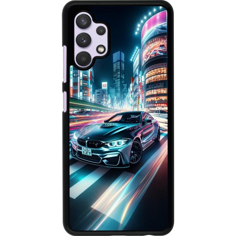 Samsung Galaxy A32 Case Hülle - BMW M4 Tokio Nacht