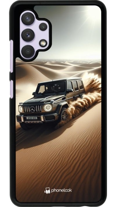 Coque Samsung Galaxy A32 - Mercedes G Drift Desert