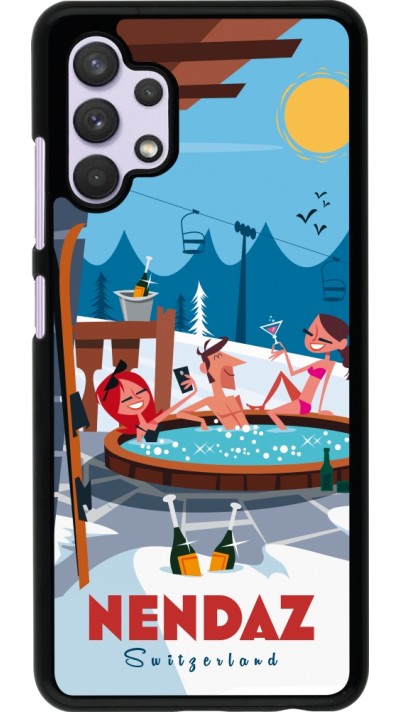 Coque Samsung Galaxy A32 - Nendaz Mountain Jacuzzi