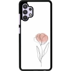 Coque Samsung Galaxy A32 - Spring 23 minimalist flower