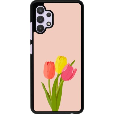 Coque Samsung Galaxy A32 - Spring 23 tulip trio