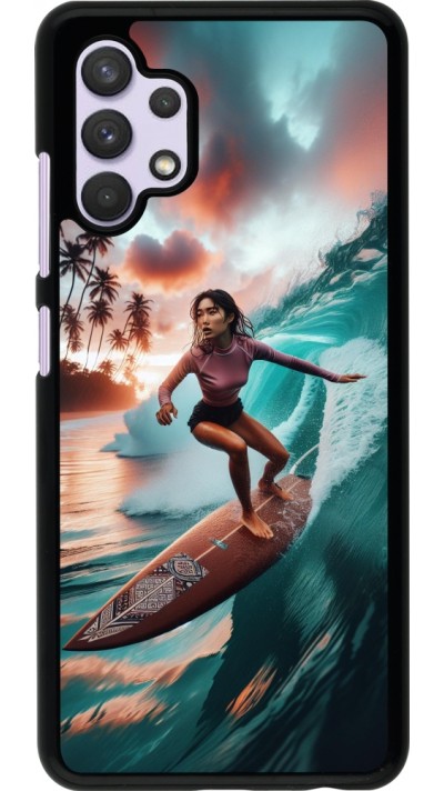 Coque Samsung Galaxy A32 - Surfeuse Balinaise