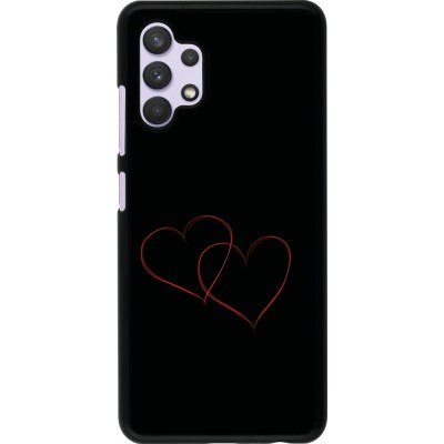 Coque Samsung Galaxy A32 - Valentine 2023 attached heart