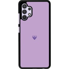 Coque Samsung Galaxy A32 - Valentine 2023 purpule single heart