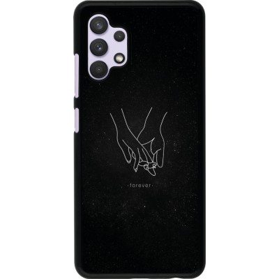 Coque Samsung Galaxy A32 - Valentine 2023 hands forever