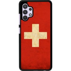 Coque Samsung Galaxy A32 - Vintage Flag SWISS