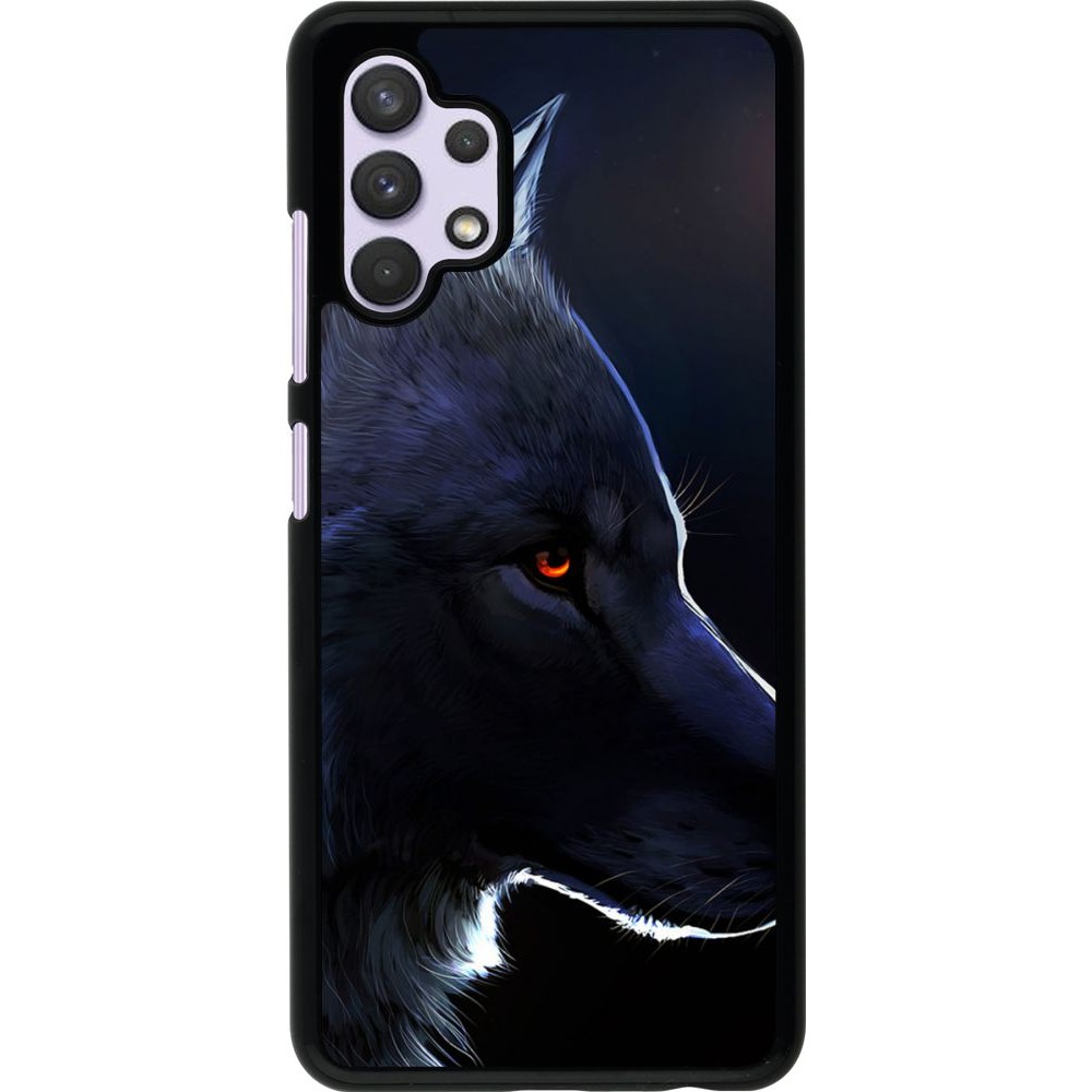 Coque Samsung Galaxy A32 - Wolf Shape