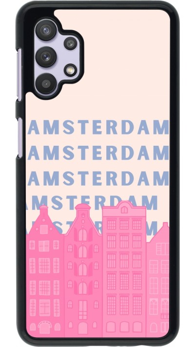 Coque Samsung Galaxy A32 5G - Amsterdam Pink Print