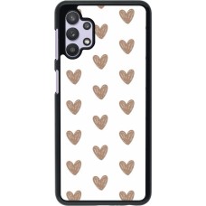 Coque Samsung Galaxy A32 5G - Autumn 2024 brown hearts