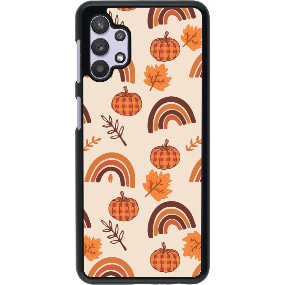 Samsung Galaxy A32 5G Case Hülle - Autumn 2024 rainbow