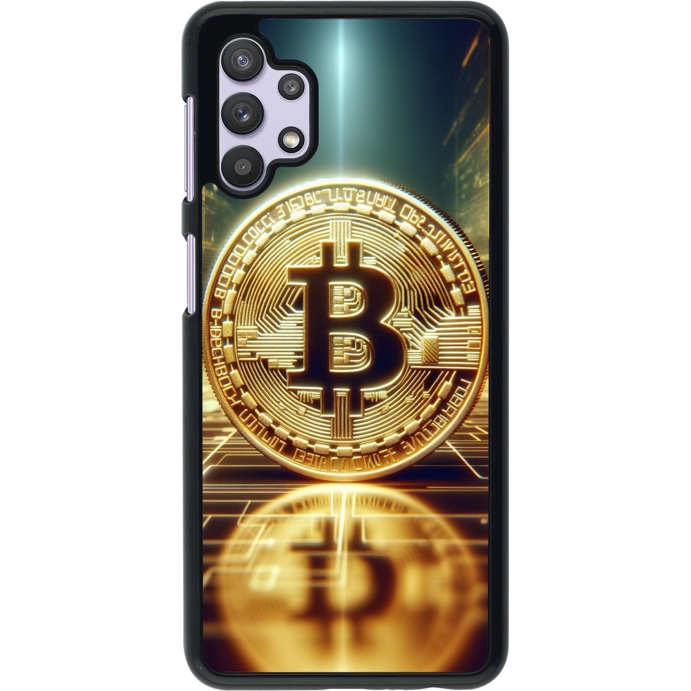 Coque Samsung Galaxy A32 5G - Bitcoin Standing