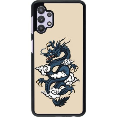 Coque Samsung Galaxy A32 5G - Blue Dragon Tattoo