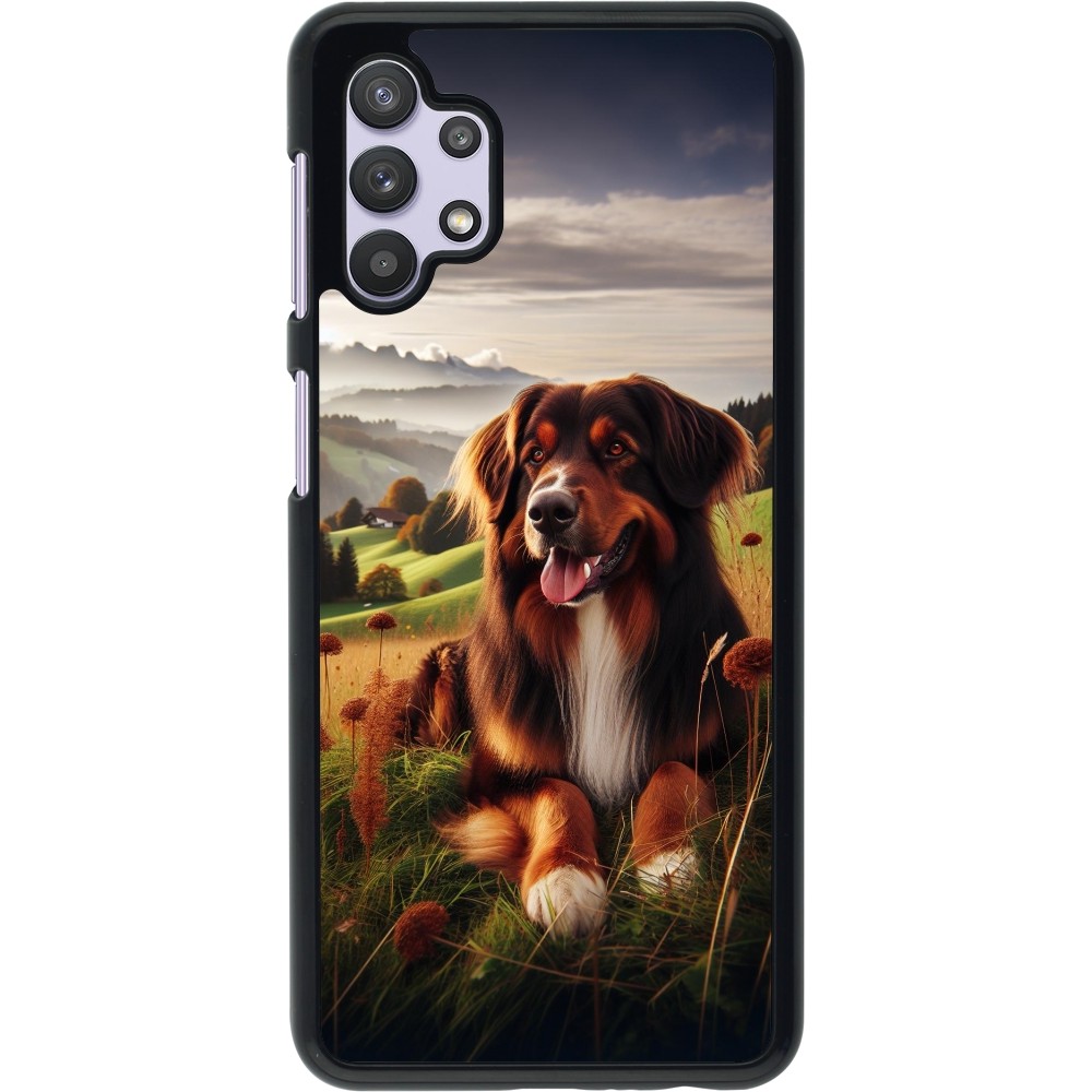 Coque Samsung Galaxy A32 5G - Chien Campagne Suisse