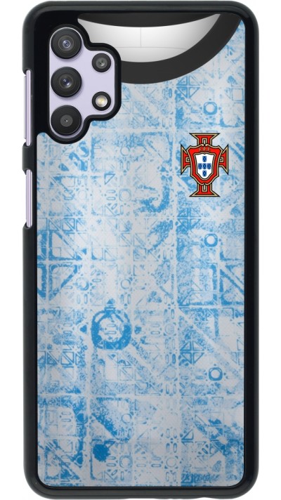 Coque Samsung Galaxy A32 5G - Maillot de football Portugal Extérieur personnalisable