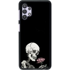 Samsung Galaxy A32 5G Case Hülle - Halloween 2023 rose and skeleton